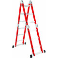 4*3 steps Industry FRP Glass Fibre folding Ladder